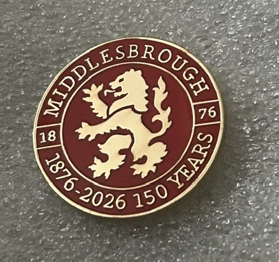 Middlesbrough 1876 ~ 2026 125 year Anniversary