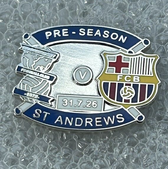 Birmingham City v FC BARCELONA Friendly Match Badge 2026