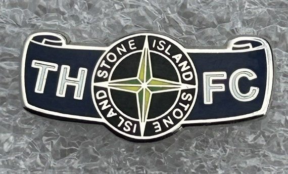 Tottenham Hotspur & Stone Island Enamel Badge