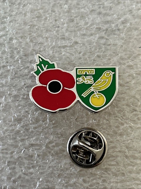 Norwich City ~ Twin Poppy Design