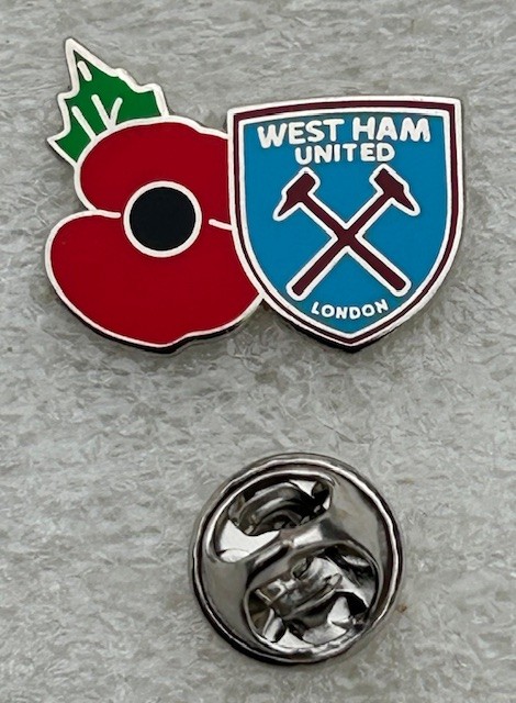 West Ham United ~ Twin Poppy Design