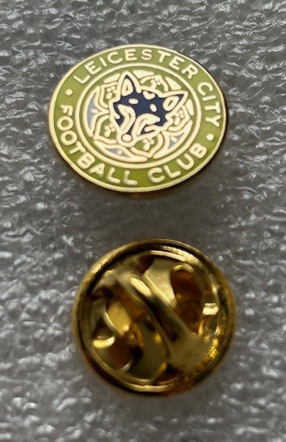 Leicester City - Small Discrete yellow & Blue Crest Design