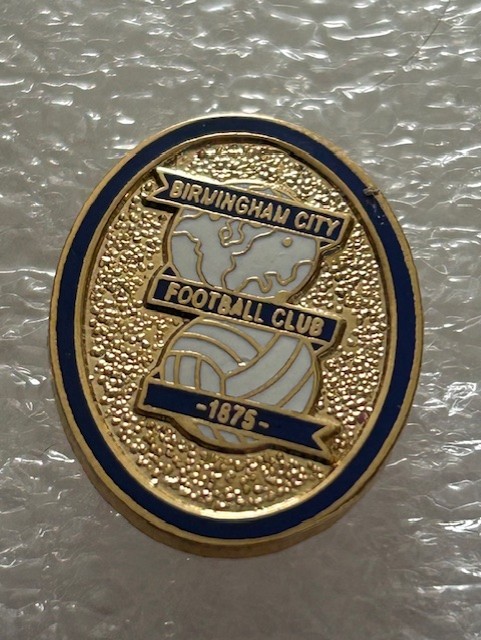 Old Birmingham City Gold Oval Design