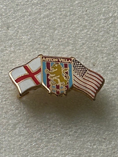 Aston Villa - Twin England & USA flag Design