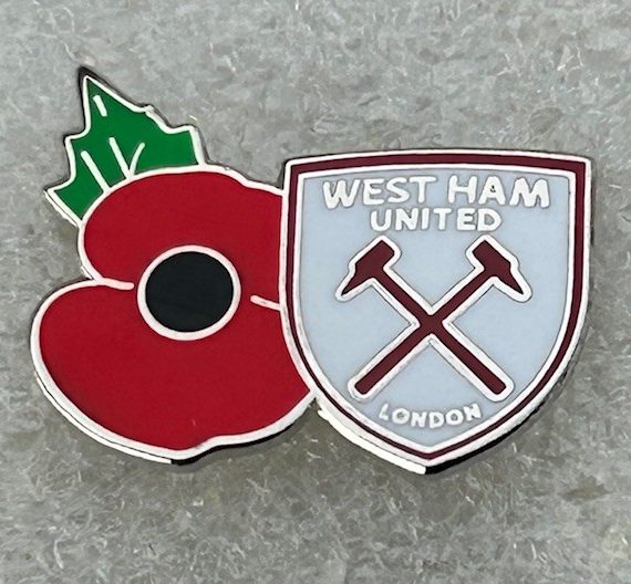 West Ham United ~ Twin Poppy Design