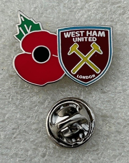West Ham United ~ Twin Poppy Design