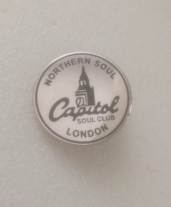 Northern Soul – Capital Soul Club Enamel Badge