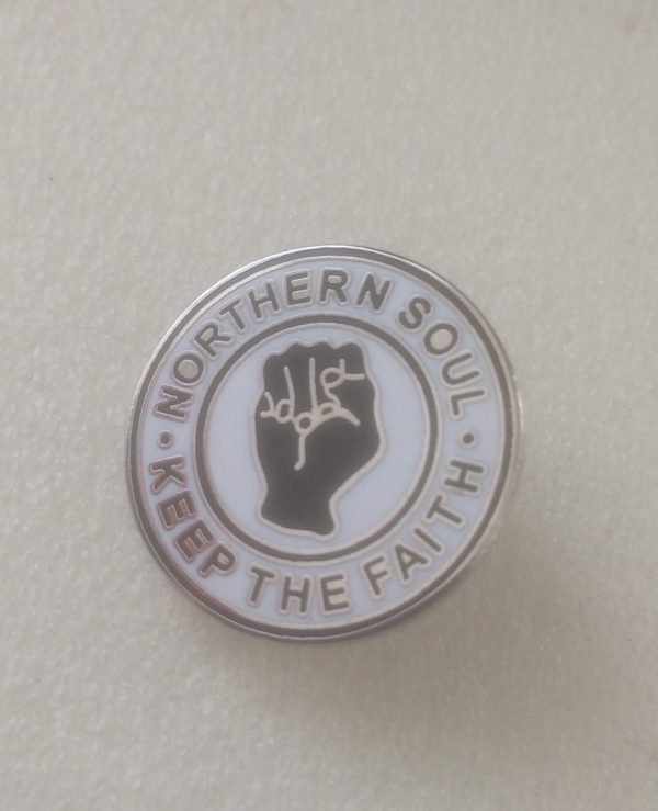 Northern Soul – Keep The Faith – Enamel Badge (5)