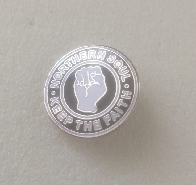 Northern Soul – Keep The Faith – Enamel Badge (6)