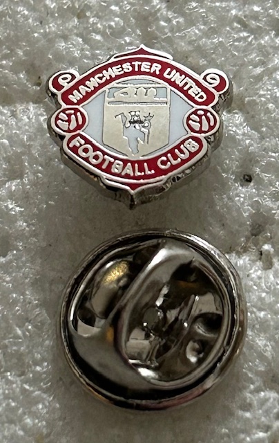 Manchester United Enamel Badge ~ Tiny Discrete Crest Design