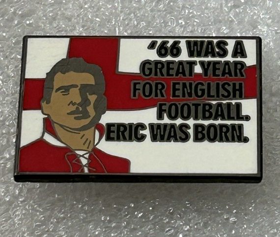 Manchester United ~ Eric Cantona Tribute Badge