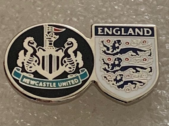 Newcastle United - Twin England Crest Design