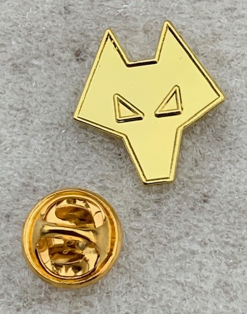 Wolverhampton Wanderers - Gold Wolf Head