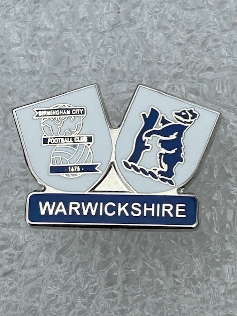 Birmingham City & Warwickshire Enamel Badge