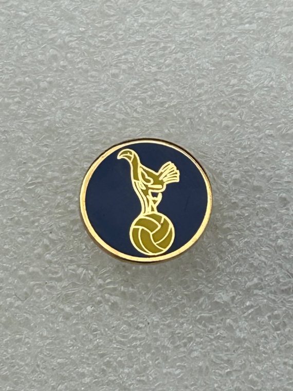 Tottenham Hotspur Enamel Badge ~ Small Discrete Round Design